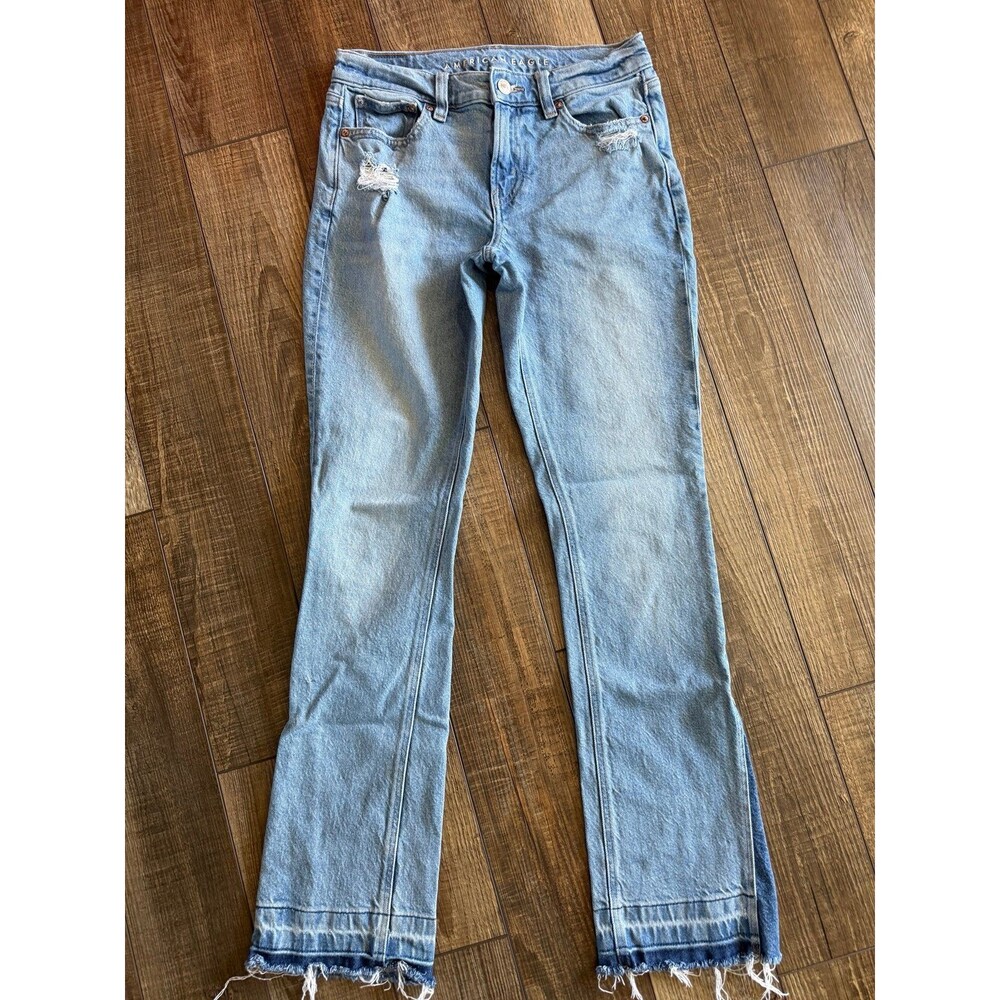 American Eagle 90s Low Rise Skinny Kick Jeans Sz. 2 Regular
